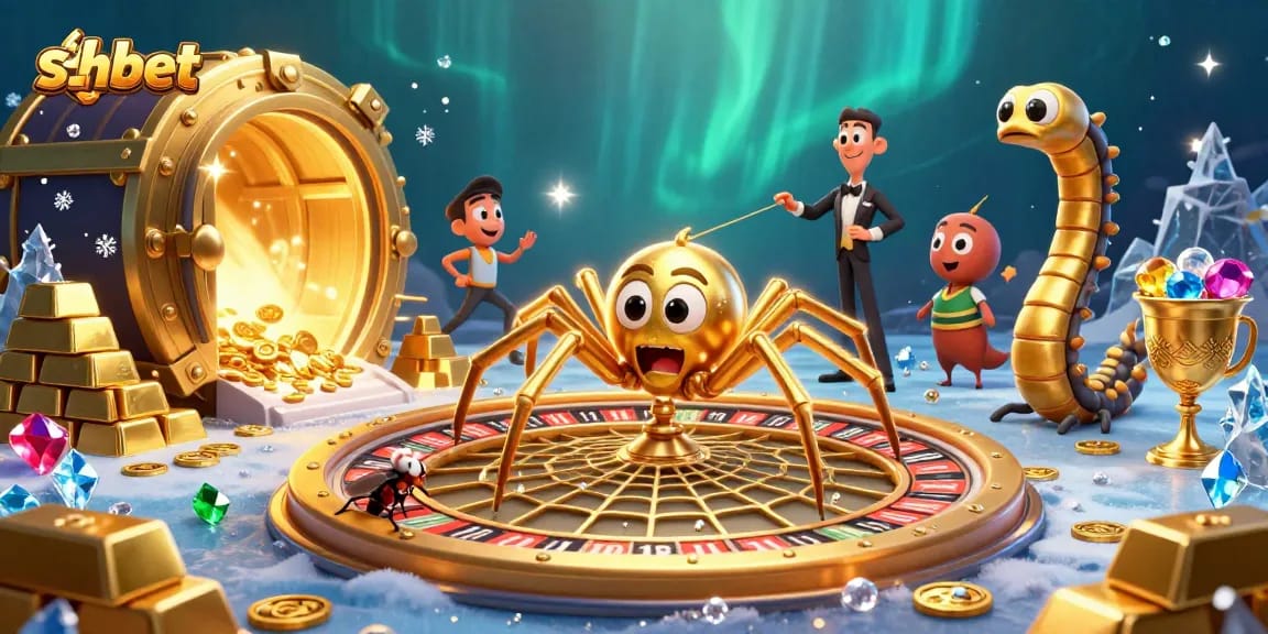 Experience thrilling bets at shbet with a vibrant casino scene featuring unique characters.