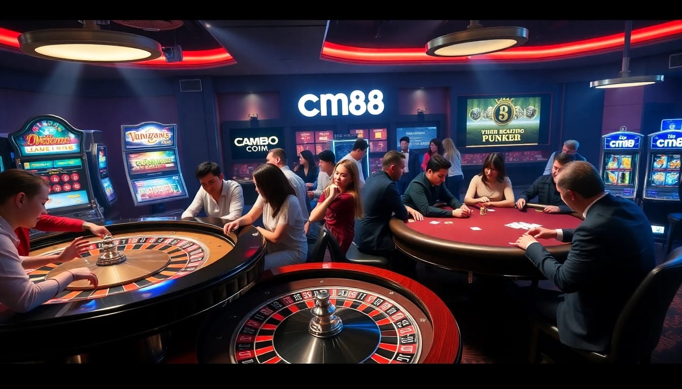 Experience the thrill of gaming at cm88 com with exciting casino action and vibrant tables.
