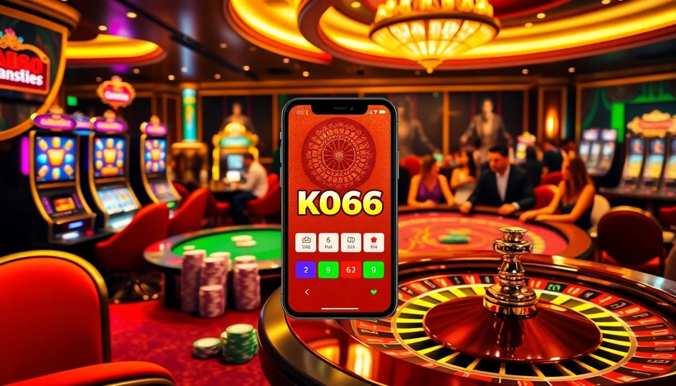 Trải nghiệm sự hồi hộp tại KO66 với các bàn casino, chip sống động và giao diện ứng dụng mới nhất.