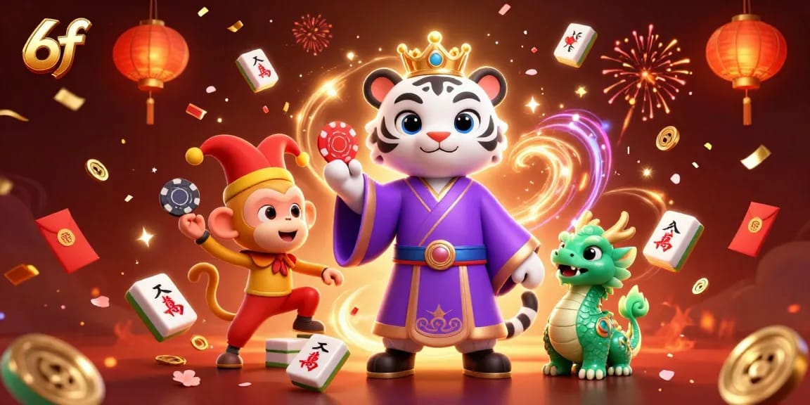 Engage with thrilling 6ff slots and casino games featuring vibrant characters and dynamic elements.