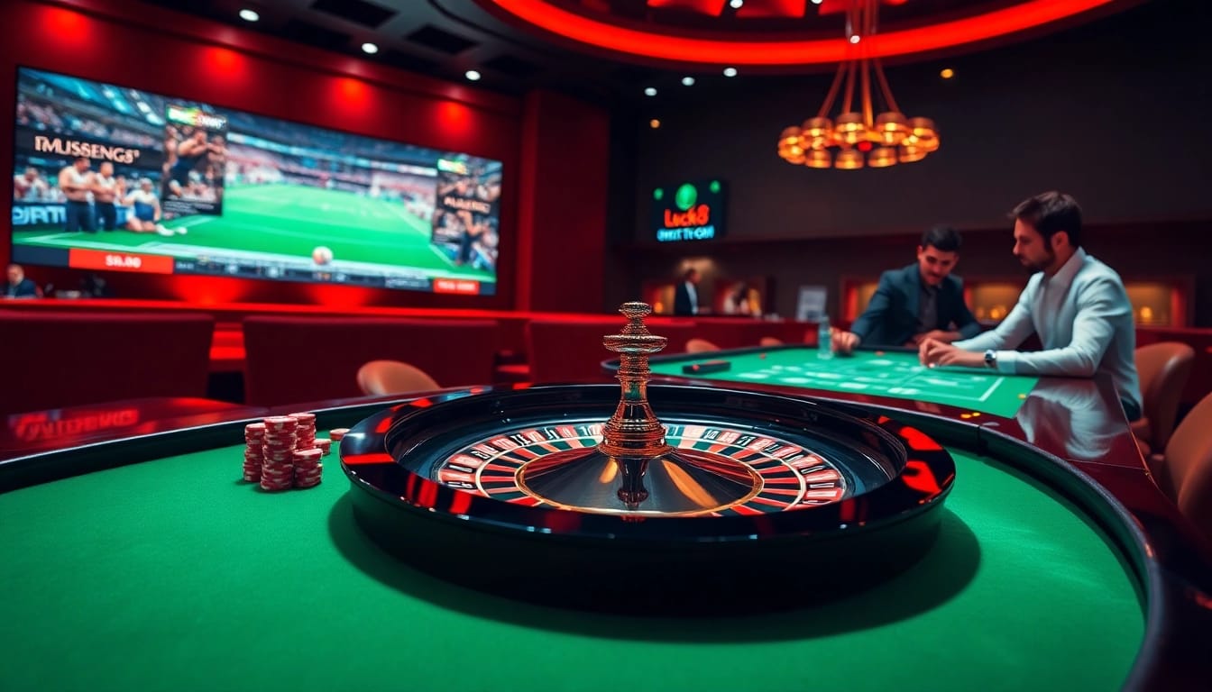 Experience the thrill of gambling at Luck8.com with vibrant tables and exciting gameplay.