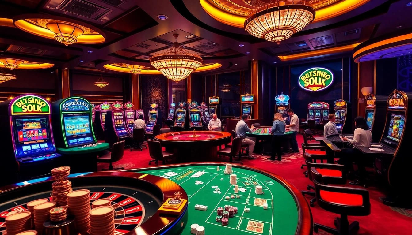 Experience the thrilling games at Nhà cái 99OK with vibrant casino tables and exciting action.