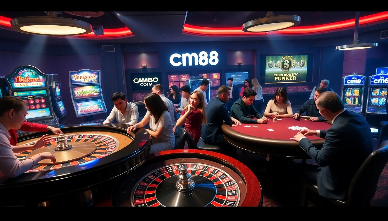 Experience the thrill of gaming at cm88 com with exciting casino action and vibrant tables.