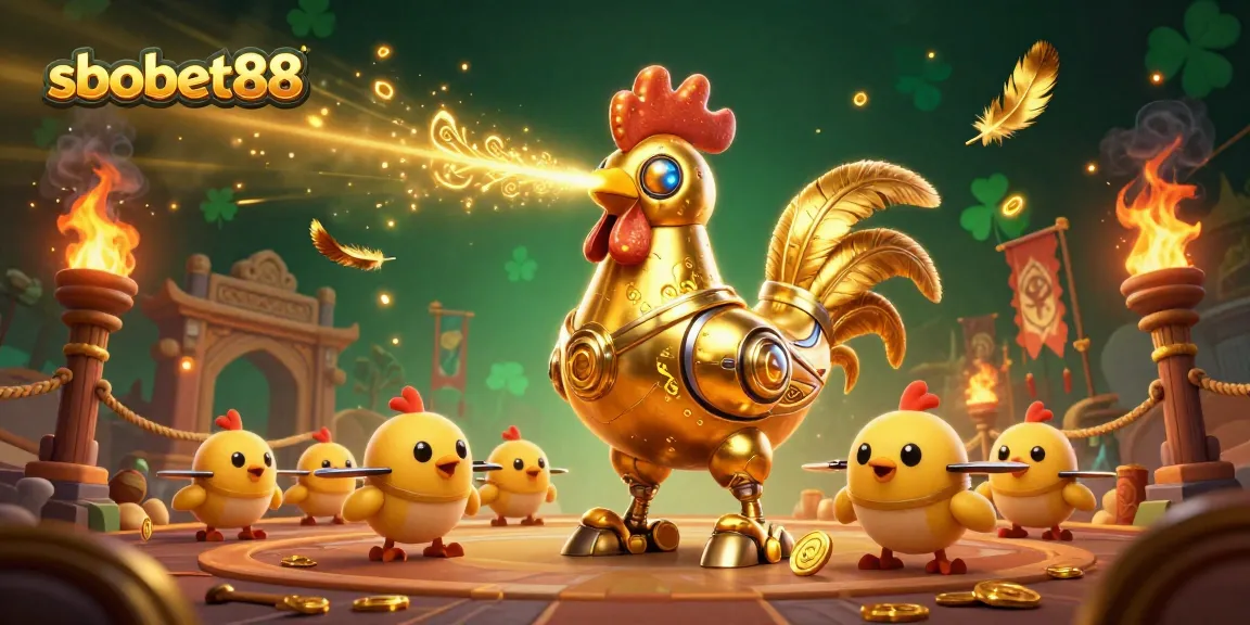 Engage with sbobet88 and win big with thrilling betting adventures featuring a dynamic golden rooster robot!