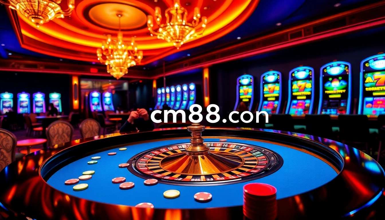 Experience high-stakes gaming at cm88 com with an inviting casino environment.