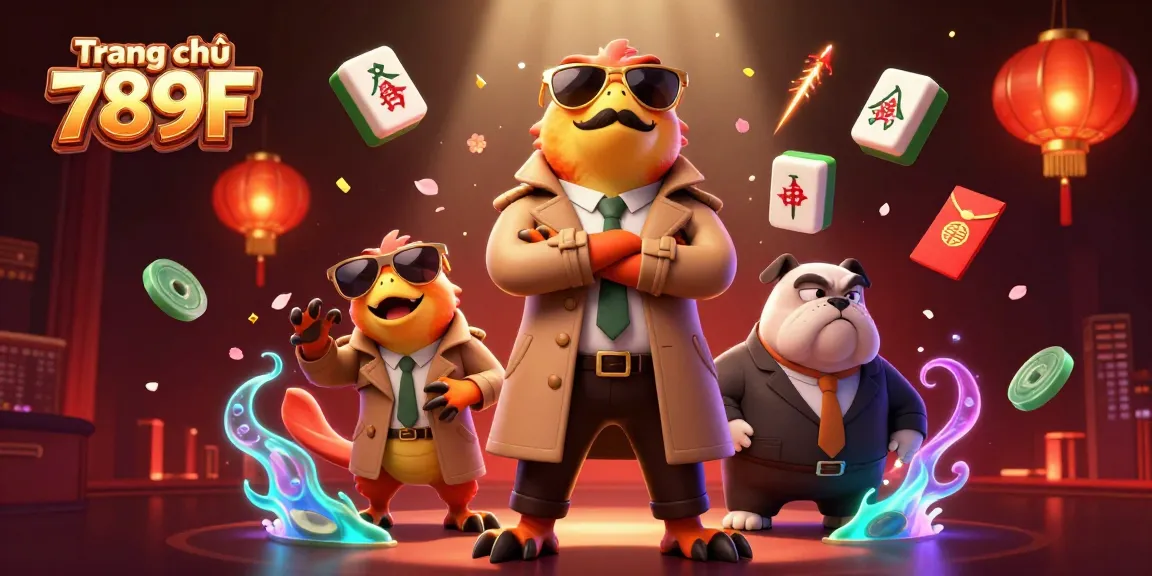 Experience the excitement of Trang chủ 789F where playful raptors attempt to enter a VIP casino lounge, surrounded by vibrant game elements.