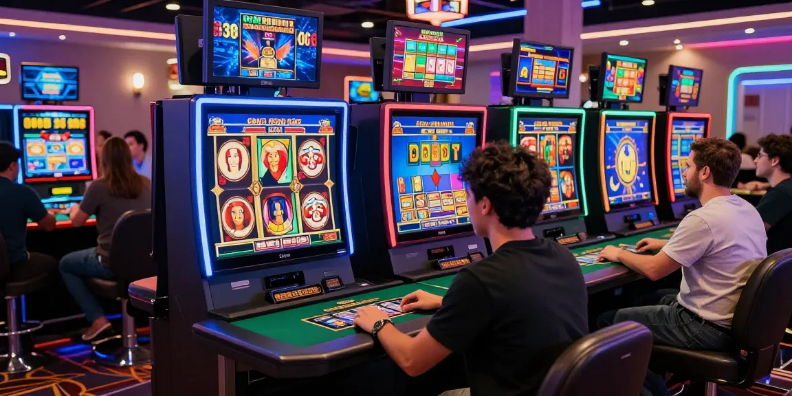 Exciting gaming atmosphere at https://troyuk.co.uk showcasing players enjoying credit card casinos in a vibrant online casino setting.