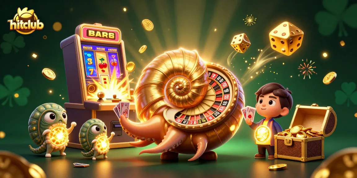 Hit club players experience thrilling action with a giant nautilus roulette wheel and bursting jackpot symbols.