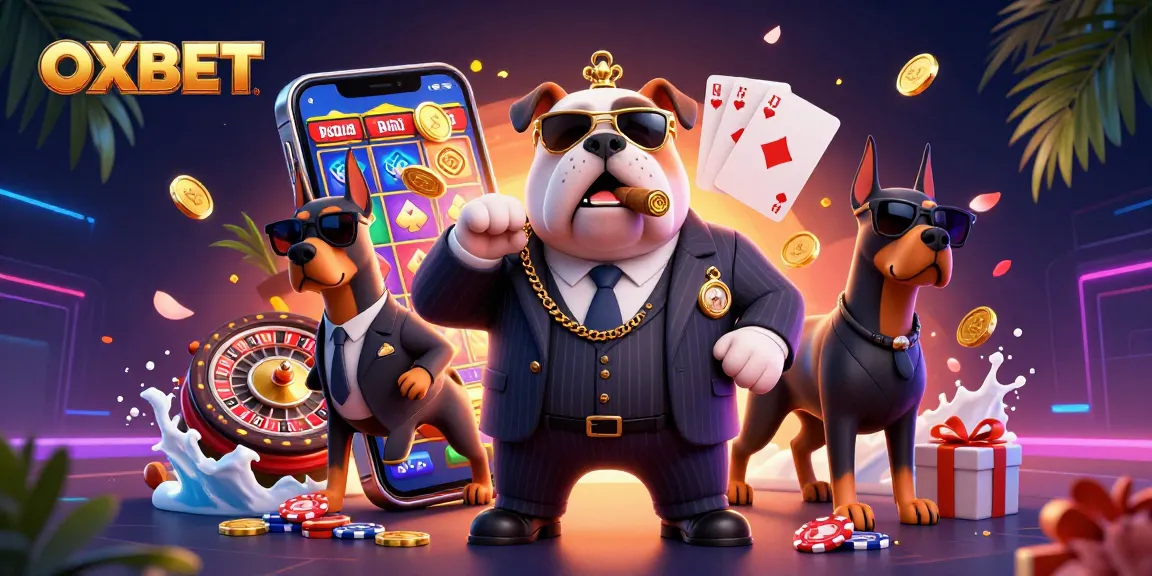 Engage with OXBET casino action featuring a mafia boss and dynamic game elements for immersive fun
