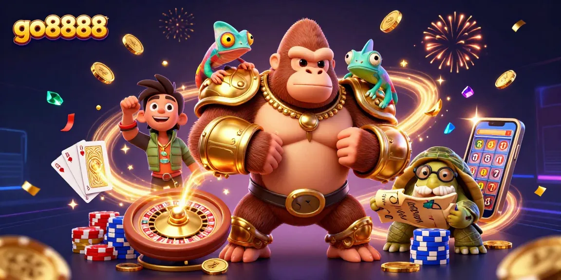 Play thrilling casino games at go8888 with immersive 3D characters and dynamic elements.
