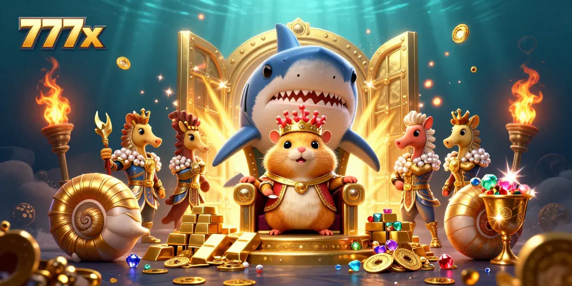 Experience thrilling wins with 777x in this vibrant underwater casino adventure.